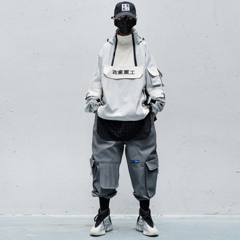 Functional National Tide Brand Loose Hip-hop Bundle Feet Leisure Couple Trend