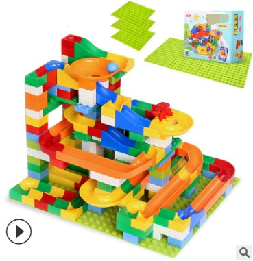 Children Large Particles Assembled Slide Puzzle Blocks Toys 3-10 Years Old Boy Toy