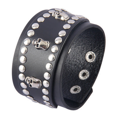 Multi-layer vintage cowhide rope