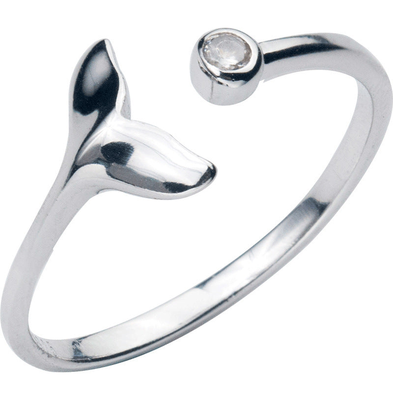 Women's Fashion Personalized Mermaid Tail Ring