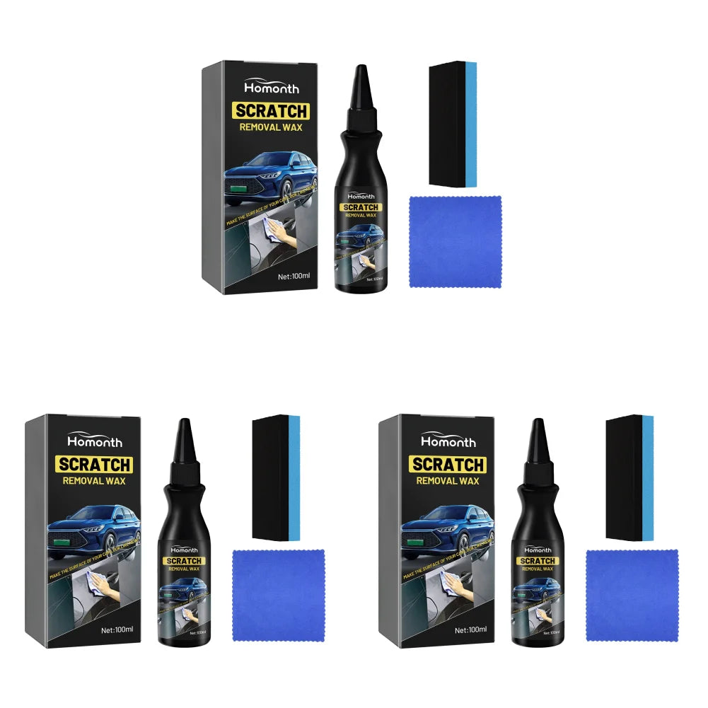 2/3Sets 100ml Car Scratch Remover Repair Paste Automotive Polishing Wax Auto Swirl Remover Auto Body Grinding Compound