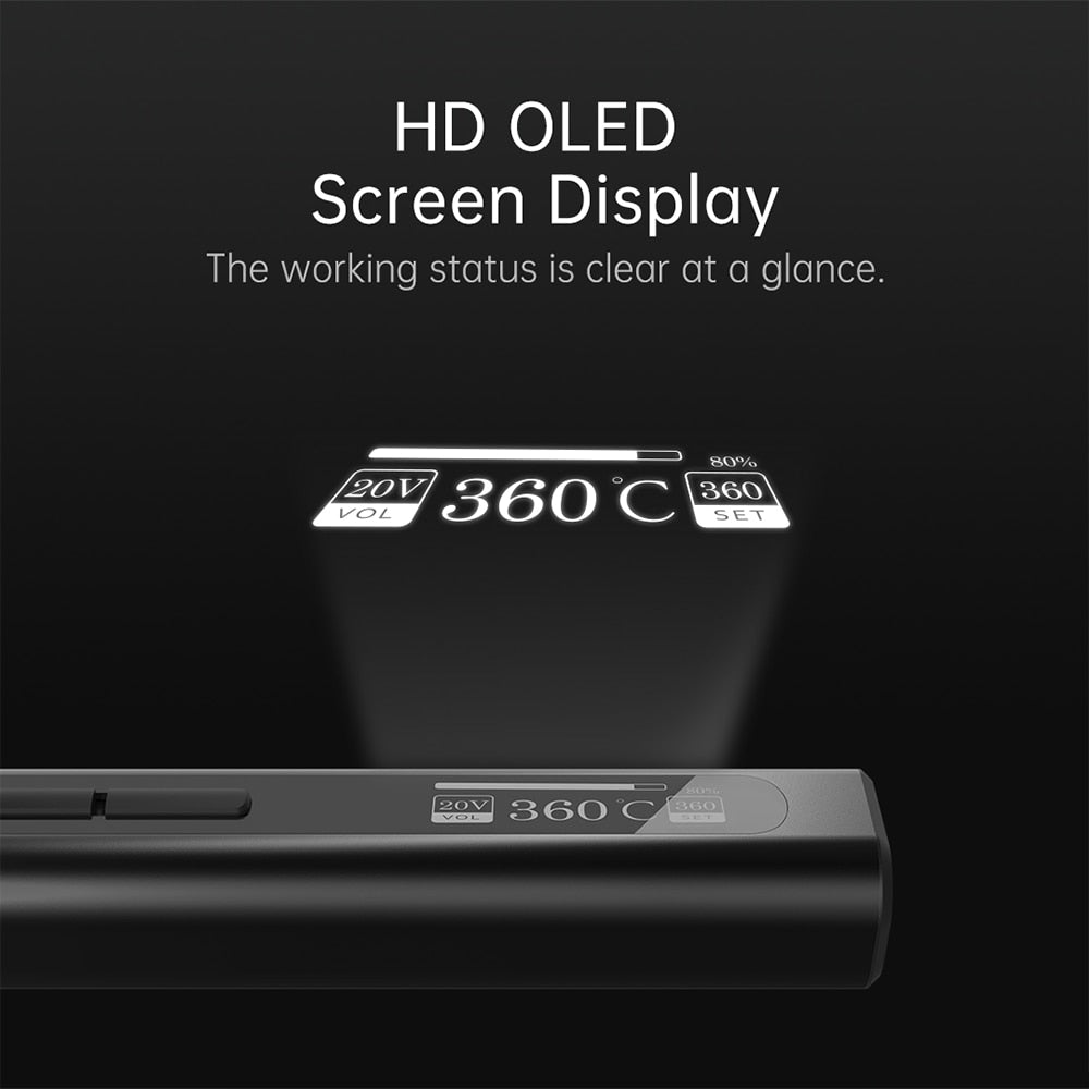 GVDA Electric Soldering Iron Kit 65W Repair Tool Welding Solder Rework