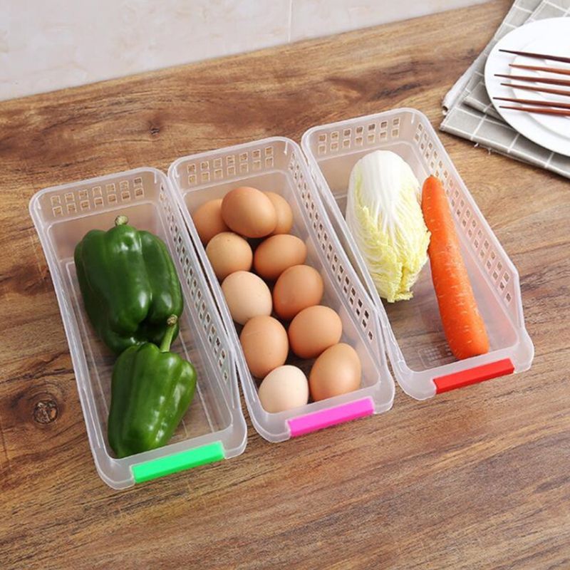 for Creative Refrigerator Bins Pull Out Style Fridge Drawers Bins Baskets for Food,Drinks,Fruit,Vegetables