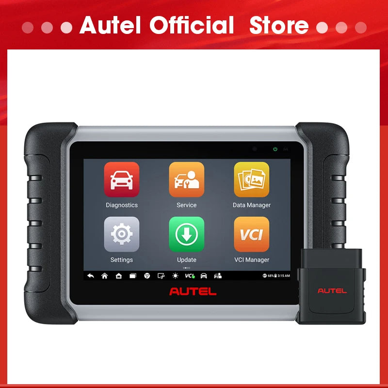 Autel MaxiCOM MK808KBT PRO OBD2 Scanner Automotivo Car Diagnostic Scan Tool MK808K-BT OBD 2 Code Reader Key Coding Active Test