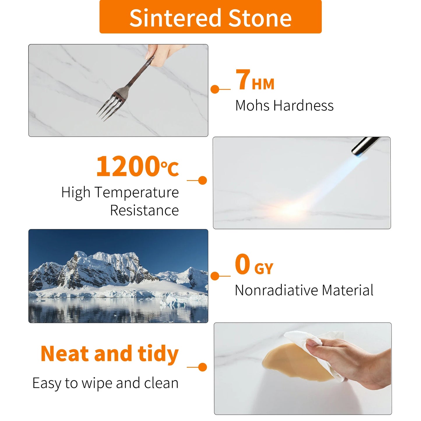 LUVODI Modern 2-tier Square Marble Side Table for Living Room Sofa Side Coffee Table with Gold n Black Metal Frame