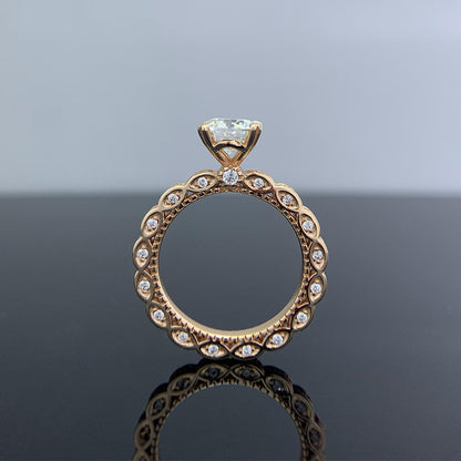 Women's Fashion Personality Moissanite Ring