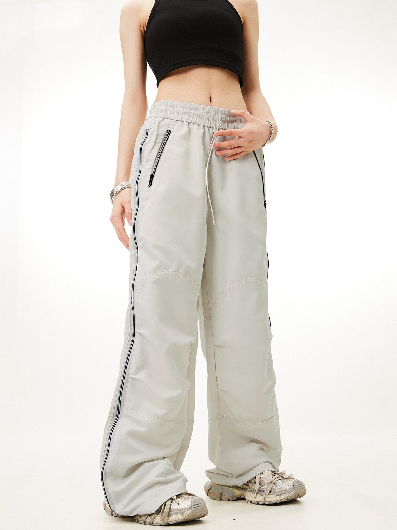 Women's American-style High Street Casual Pants