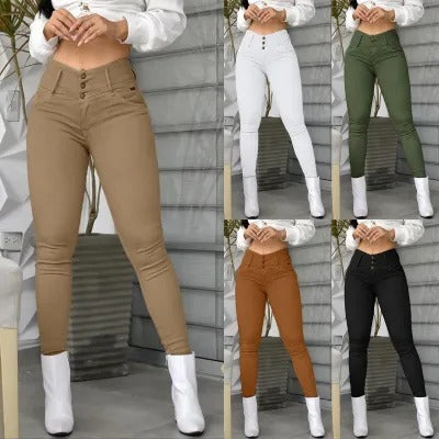 Women's Fashion Casual High Waist Tights