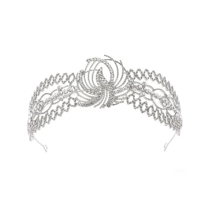 Rhinestone Crown Luxury Clothing Bridal Headdress Baroque Headband Hair Accessories