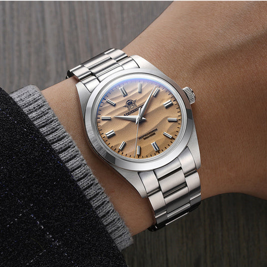 Stainless Steel Men's Watch Niche Quartz Decoration