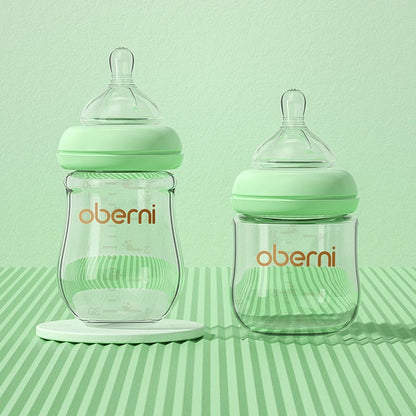 Newborn Wide-bore Glass Bottle 120/150ML