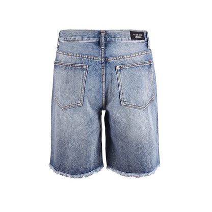 Loose Dad Denim Shorts Men