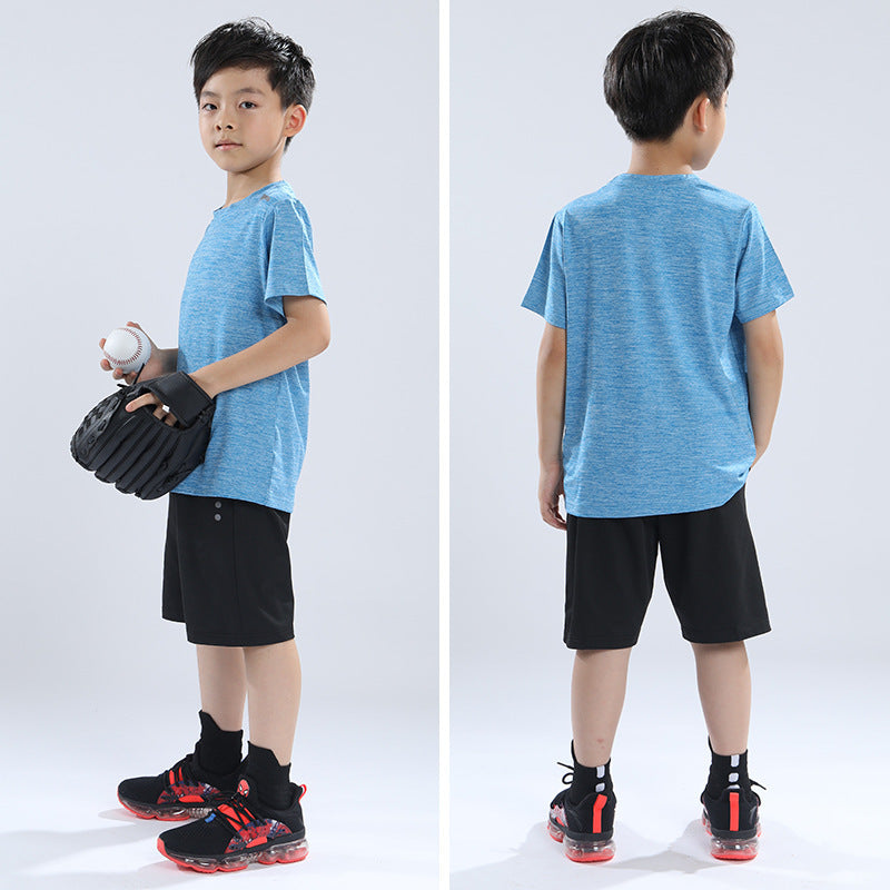 Children's quick-drying T-shirt short sleeve