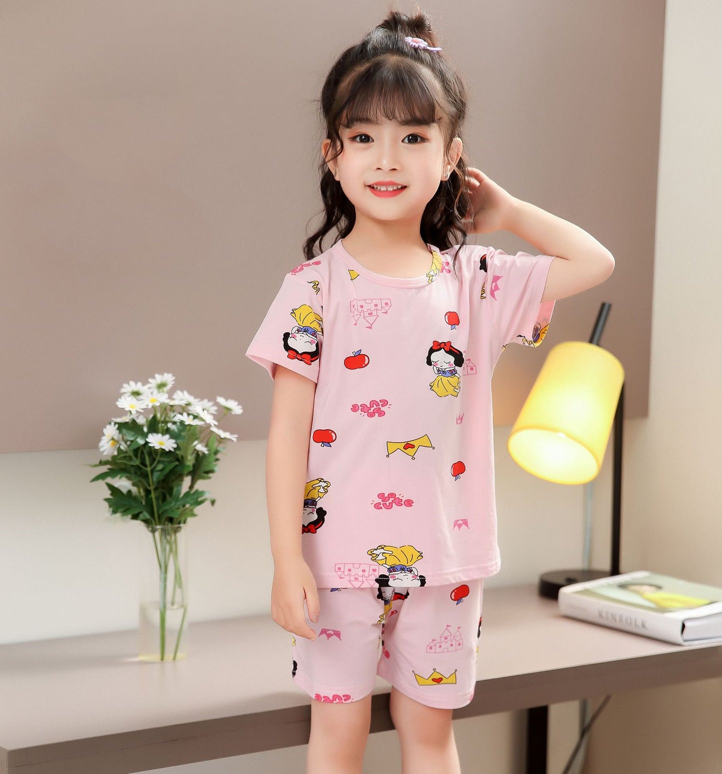 New Korean version of children's home wear and pajamas