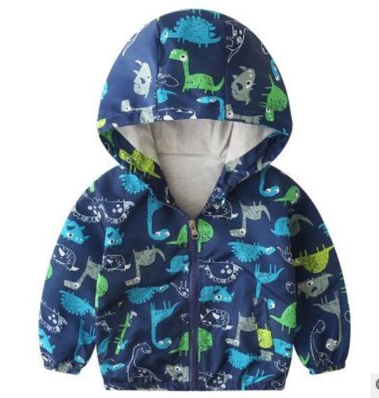 Boy jacket casual hooded jacket