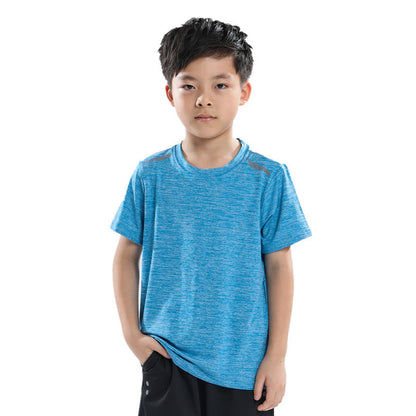Children's quick-drying T-shirt short sleeve