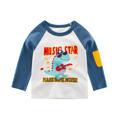 children's clothing wholesale boys autumn long sleeve T-shirt