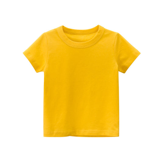 Children's Clothes In Solid Color And No Pattern