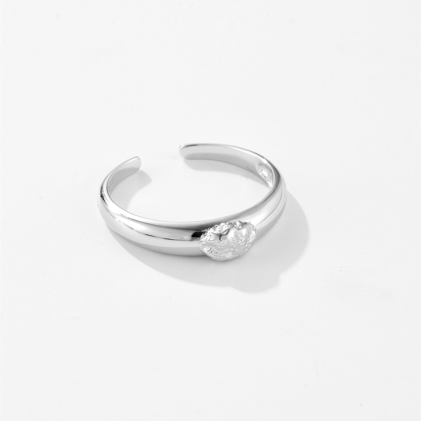 Personalized Minimalist And Versatile S925 Sterling Silver Ring