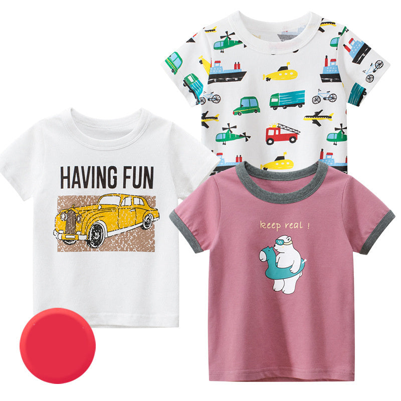 Children's short sleeve T-shirt