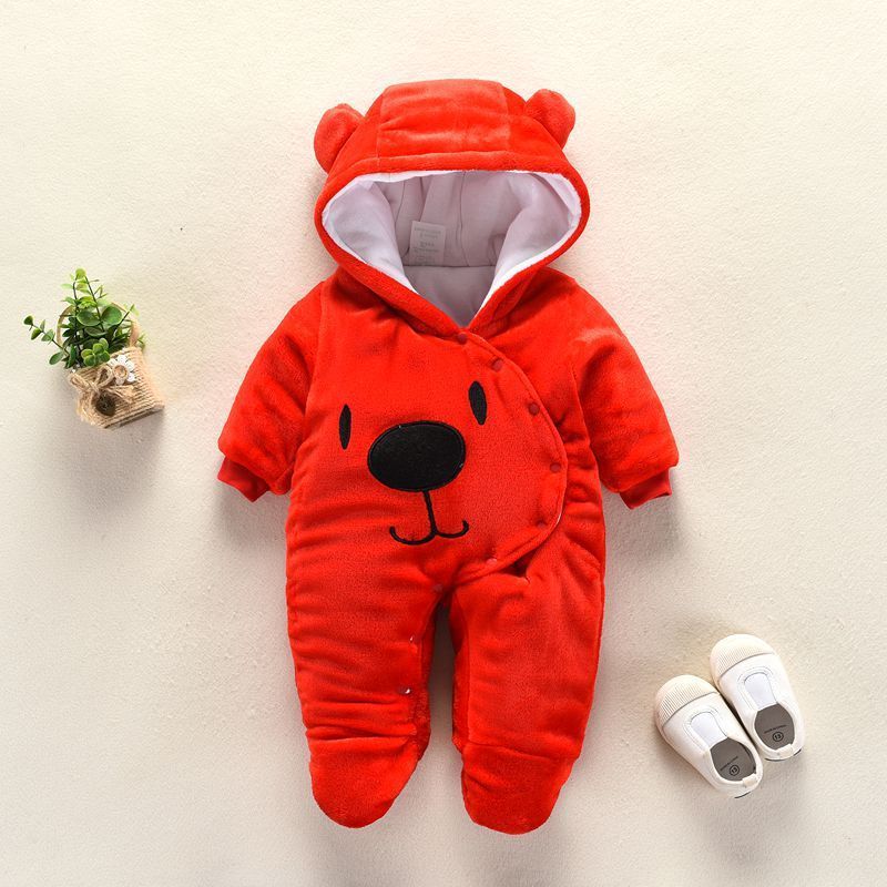 Autumn and winter newborn climbing suit