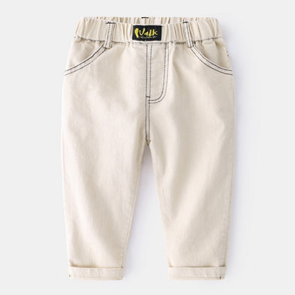 Korean Baby Solid Color All-Match Trousers