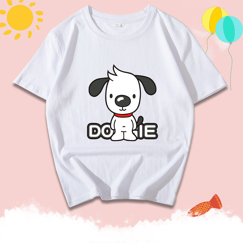 Cotton Half Sleeved Summer Suit Middle School Children's Loose Jacket Boys' Wear