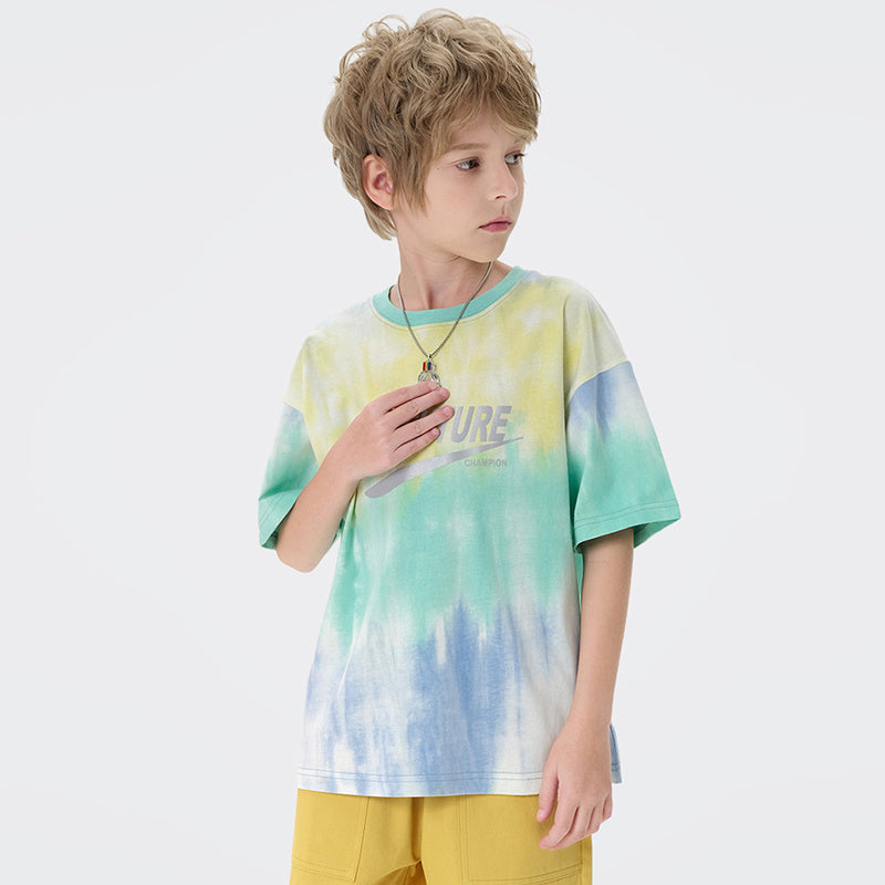 Trendy Brand Hip-Hop Loose T-Shirt In Big Kids