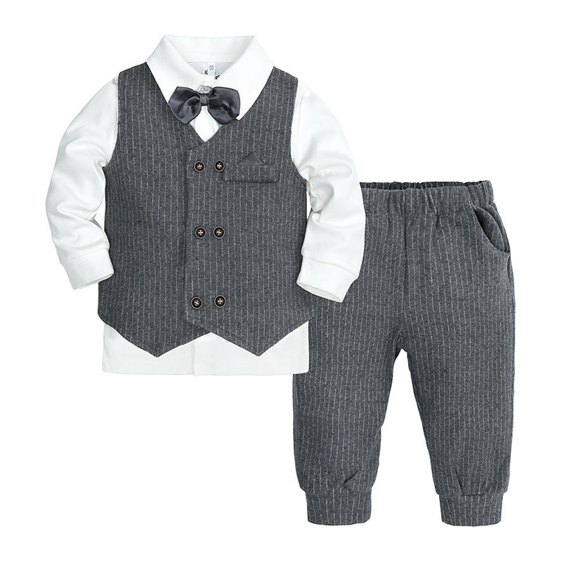 Spring And Autumn New Children'S Clothes, Children'S Suits, Baby One-Year-Old Dresses