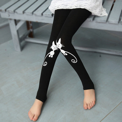 Big Kids' Cotton Stretch Leggings