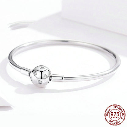 XINGX Basic Bracelet DIY Beaded Bracelet S925 Sterling Silver