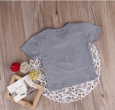 Baby Short-sleeved Cotton Shirt