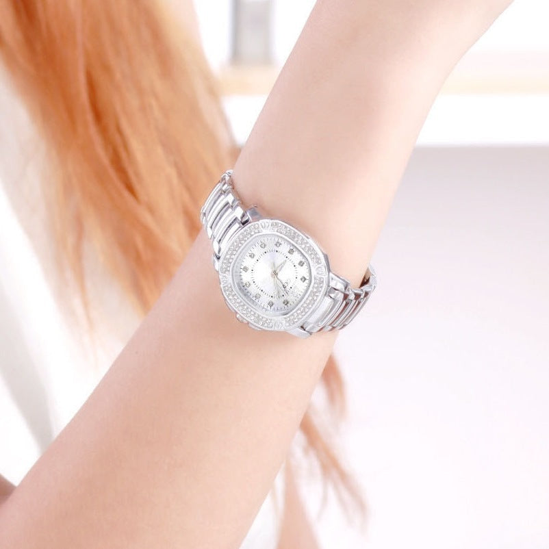 Steel Band Quartz Watch