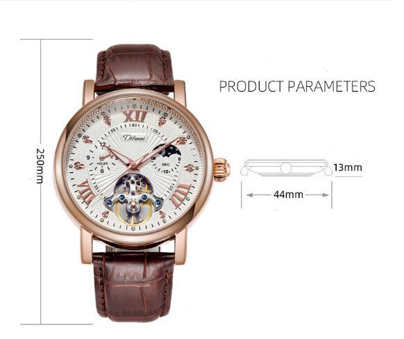 Men's Fashion Trend Waterproof Automatic Mechanical Watch