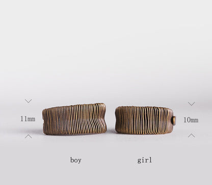 Copper Wire Winding Process Vintage Personalized Ring