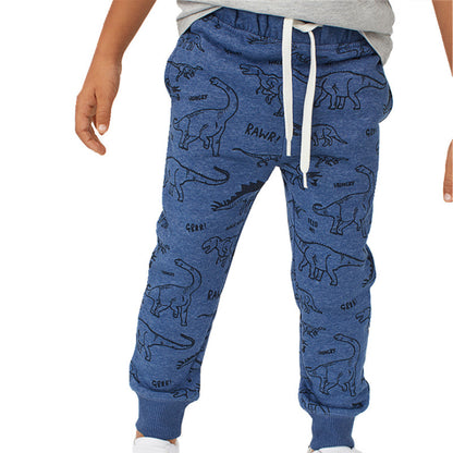 Children's cotton wool long pants