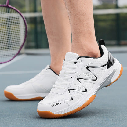 Badminton Shoes Men's And Women's Non-slip Breathable Shock Absorption