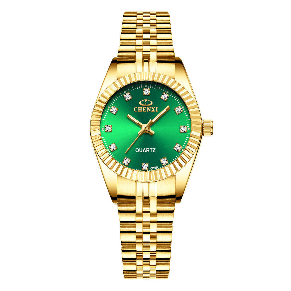 Golden couple watch men