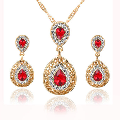 Earrings and Necklace Set Combination