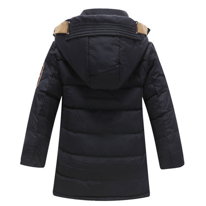 -30 Degree Children's Winter Jackets Duck Down Padded Children Clothing Big Boys Warm Winter Down Coat Thickening Outerwear