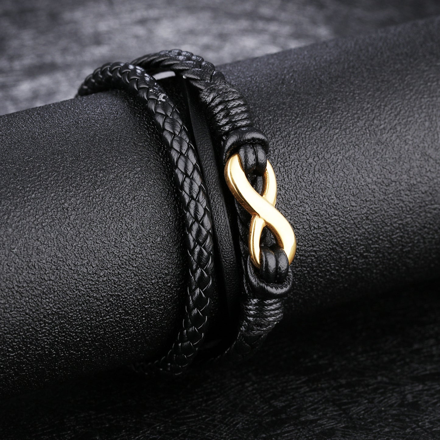 Vintage leather bracelet