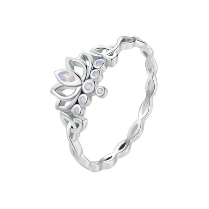 Fashion Personality Ladies Summer Lotus Ring