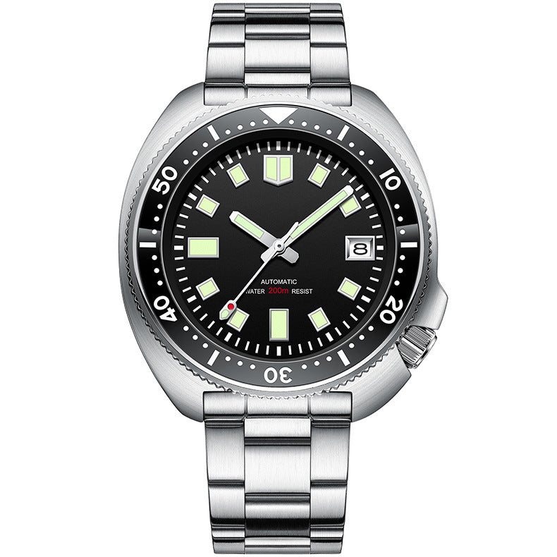 Steel Diving Watch Men's Mechanical Watch