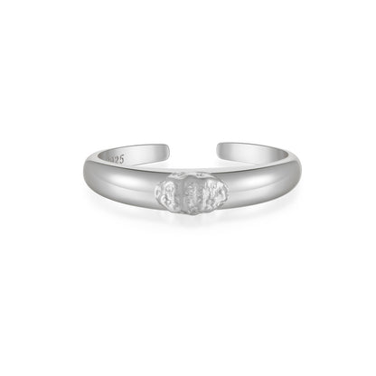 Personalized Minimalist And Versatile S925 Sterling Silver Ring