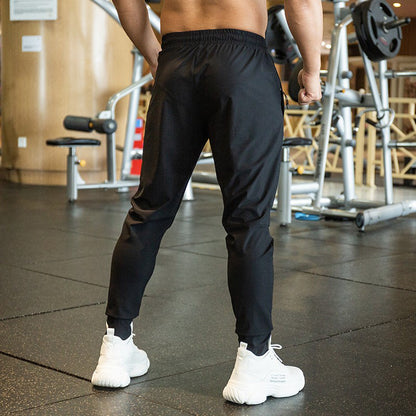 Sports Pants Men's Thin Fitness Leggings Running