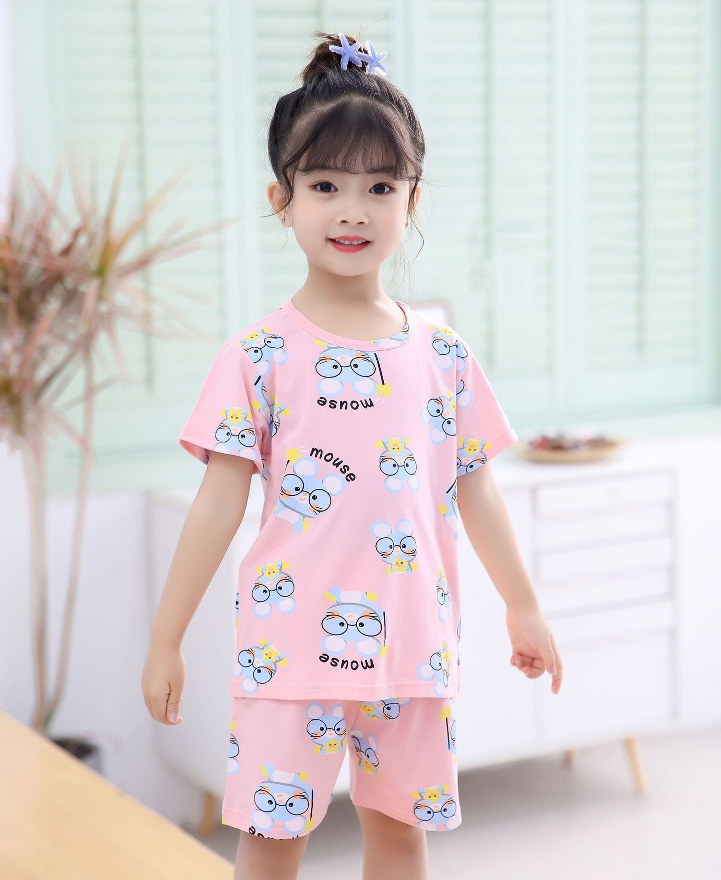 New Korean version of children's home wear and pajamas