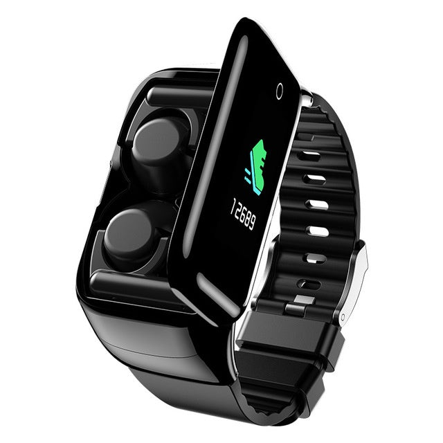 New M7 Bracelet, Bluetooth headset, 2-in-1 smartwatch, Heart rate meter, blood pressure Smart Bracelet