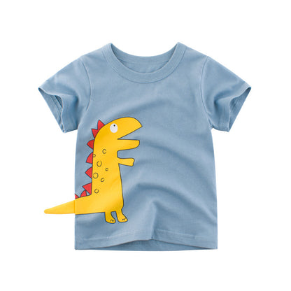 Tide Brand Children's Summer Children's Short-Sleeved T-Shirt