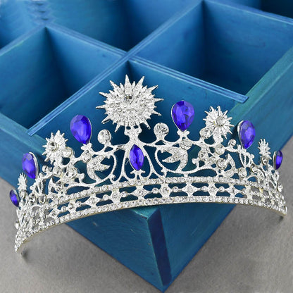 European Style Wedding Alloy Crown Hair Accessories