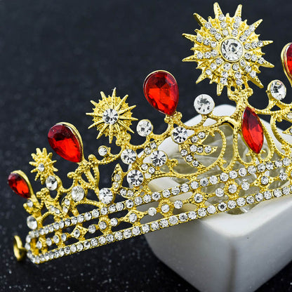 European Style Wedding Alloy Crown Hair Accessories